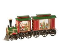 Train Musique à LED "Père-Noël" 47cm Multicolore Multicolore