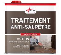 Traitement anti-salpêtre pour murs humide - ANTISALPÊTRE - 0.75 L (jusqu'à 3 m²)