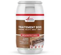 Traitement bois Insectes xylophène et champignons - Insectiside/Protection bois pour charpentes, poutres terrasses bois | ARCAPROTECT BOIS - 200 L - ARCANE INDUSTRIES