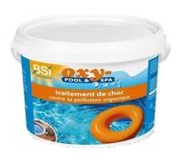 Traitement choc - BSI - Sans chlore - Contre la pollution organique - Poudre - Pour l'eau de piscine et spa - Oxy-Pool - 2,5kg