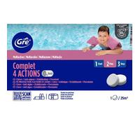 Traitement complet - GRE - 4 Actions - 1 Kg - Galets 250 g - Formule 0 % acide borique