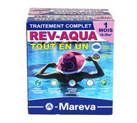 Traitement complet Mareva Rev-Aqua 1 mois - piscine 18-30 m3 (Revaqua)