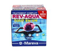 Traitement mensuel Mareva REV-AQUA 4 en 1 piscine 60 à 90m³