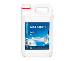 Traitement piscine Anti-algues OCEDIS ALGI-STOP 3 préventif et curatif bidon 5L