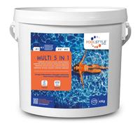 Traitement piscine multifonction 5 en 1 - 4 kg - POOLSTYLE - PSL-500-0003