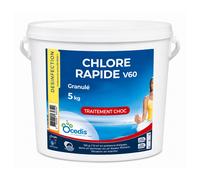 Traitement piscine OCEDIS chlore rapide V60 granulés seau 5kg