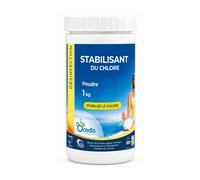 Traitement piscine OCEDIS Stabilisant du chlore piscine poudre en pot 1kg