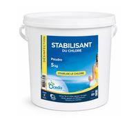 Traitement piscine OCEDIS Stabilisant du chlore piscine poudre en seau 5kg