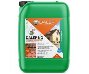 Traitement tout-en-un prêt à l'emploi Dalep NG - 30L - Fongicide avec hydrofuge intégré, anti-mousse, algues, lichens, champignons - Pour toitures, murs, terrasses, dallage