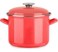 Traiteur BAUMALU, Acier Émaillé, 22 x 16 cm, Tous Feux dont Induction, Rouge