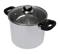 Baumalu Marmite traiteur en inox avec couvercle en verre 24 cm