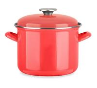 Traiteur - BAUMALU - Standard - Émail - 22 x 16 cm - Tous feux dont induction, coloris rouge