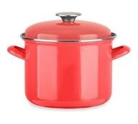 Traiteur - BAUMALU - Tous feux dont induction - Émail 22 x 16 cm - Coloris rouge