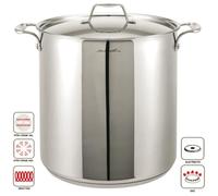 CHEF Traiteur Inox 28cm 17L + couvercle BEKA