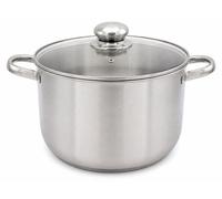Traiteur en Acier Inoxydable BAUMALU , Capacité 32 L , Diamètre 36 cm , Avec Couvercle Inox