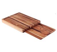 Tramontina - Billot avec plateau 40x30x3,8cm. Bois de teck