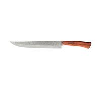 Tramontina - Couteau à viande Nomade 25cm. Inox martelé et bois