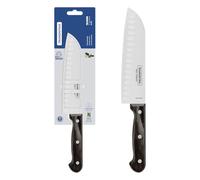 Tramontina - Couteau Santoku Technobois 18 cm. Inox et technobois.