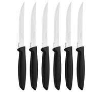 Tramontina Lot de 6 Couteaux à Fruits/Tomates en Polypropylène Noir avec Pointe Pointue