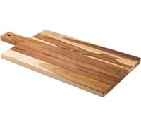 Tramontina Planche à découper en teck pour service et présentation Churrasco Essencial 50 x 25 cm