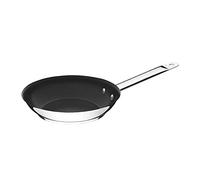 Tramontina Poêle à frire profonde, diamètre 26 cm, en acier inoxydable, antiadhésive, pour tous les types de plaques de cuisson, à induction
