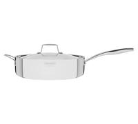 Tramontina Poêle Sauteuse Grano, Acier Inoxydable 18/10, 5,6 Litres, Argenté