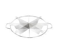 Tranche à Gâteau Ronde et Trancheuse à Tarte, Pâtisserie Slicer, Marqueur de Portions de Gâteau, Coupe 6/7/8, Outil de Tranchage de Gâteau Antirouille, Séparateur de Gâteau pour Cuisine, 8 Tranches