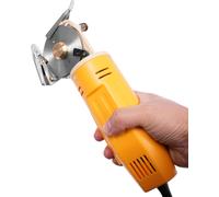 Trancheur électrique rotatif pour tissus, outil de coupe polyvalent, construction durable, jaune, EU