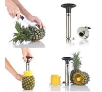 Trancheur/Éplucheur - Ananas - Acier Inoxydable - Neuf sous emballage