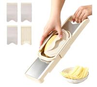 Trancheuse à concombres, râpe en acier pour aliments | Hachoir de table pour carottes, pommes de terre, oignon, ail, fromage, fruits, salade, cuisine, restaurant, maison