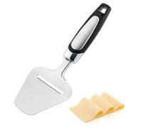 Trancheuse à fromage en acier inoxydable - Pelle à fromage robuste | Serveur d'avion multifonction | Outil de cuisine élégant en acier inoxydable pour planches à fromage à pâte et dure | Outil