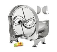 Trancheuse à fruits manuelle commerciale en aluminium ménager 0.2-12mm coupe-légumes multifonction réglable outil de tranchage de cuisine Durabilité, Efficacité