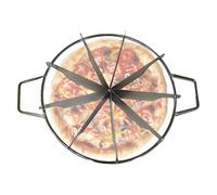 Trancheuse à gâteau - Roulette à pizza - Marqueur de portion de gâteau - Séparateur en acier inoxydable - Outils de cuisine pour restaurant, fête de mariage, anniversaire, pizza, pâtisserie,