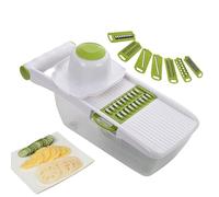 Trancheuse À Légumes | Gadget De Coupe Manuel Multifonctionnel Portable | Trancheuse Et Hachoir À Pommes De Terre - Pour Cuisine Maison Intérieur Appartement À L'Intérieur Cuisiner Hacher Le Fruit