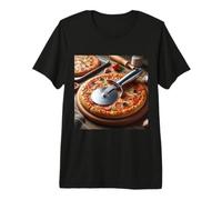 Trancheuse à Pizza pour Tarte Chef Cook T-Shirt Haut de Gamme