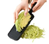 Trancheuse de légumes Râpe manuelle multifonction antidérapante avec | Outil Râpe à Chou Pour Petit-Déjeuner Préparation Alimentaire Thanksgiving Fête Maison Cuisine Restaurant Repas Noir