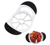 Trancheuse de Pomme, Coupe Pomme Acier Inoxydable, Pomme Séparateur en 8 Tranches, Coupe Pomme en Quartier, Pèle Découpe Epluche Pomme pour Fruit Core Slice, Poires, Pomme de Terre (# Blanc)
