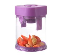 Trancheuse de tomates cerises, coupe-quartier de raisin - Trancheuse à raisin légère et sûre - Accessoire de cuisine de préparation de repas polyvalent unique en acier inoxydable pour fraise myrtille