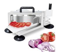 Trancheuse de tomates commerciale, coupe-tomates manuel robuste pour tomates, concombres, bananes, lame en acier inoxydable, outil de cuisine
