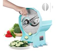 Trancheuse manuelle légumes et fruits en acier inoxydable 420J2 épaisseur réglable 0-12 mm pour concombre tomate citron cuisine