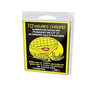 TRANQUILLEO Vivre Mieux PLAQUETTE ANTI PUNAISES DE LIT Bande ANTI ACARIENS POUR LITERIE, Blanche