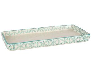 Tranquillo Plateau de Salle de Bain Douceur Florale - retro