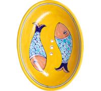 Tranquillo Porte-Savon Fish Blue Pottery - 1 pcs