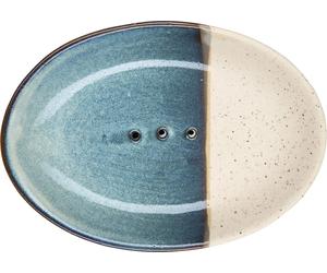Tranquillo Porte-Savon Rustic Bleu - 1 pièce