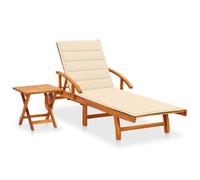 Helloshop26 Transat en bois d'acacia - Bois