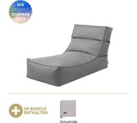 Transat d'extérieur Blomus -STAY- modèle L, avec housse de protection e, couleur Stone