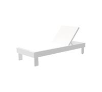 Transat Dossier inclinable Crema Outdoor Aluminium Castore CAS01 Personnalisable
