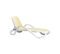 Transat Dossier inclinable Empilable Nardi Polypropylène Fibre de verre Alfa 40416.00.115 Beige