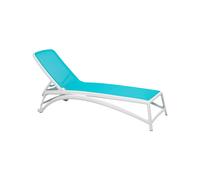 Transat Dossier inclinable Empilable Nardi Polypropylène Fibre de verre Atlantico 40450.00.075 Celeste