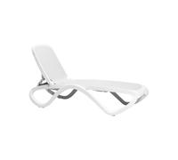 Transat Dossier inclinable Empilable Nardi Polypropylène Fibre de verre Omega 40417.00.108 Bianco